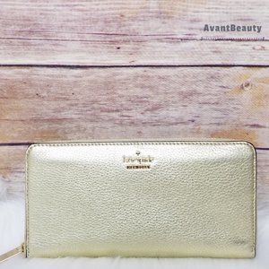 Blake Street Dot Lacey Kate Spade Gold Wallet